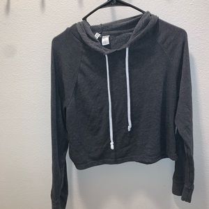 Cropped hoodie